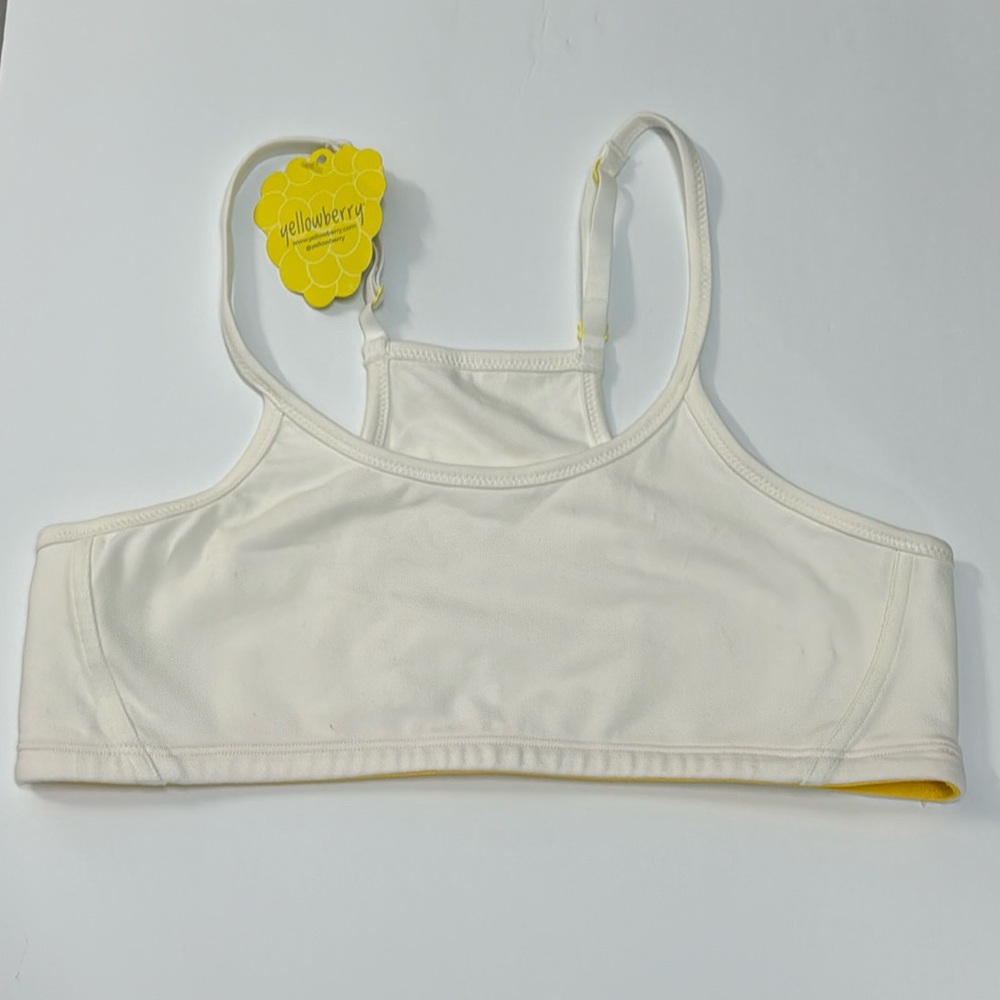 NWT Yellowberry Willow Bra Basics Collection Perfect Training Bra Tween Girls S